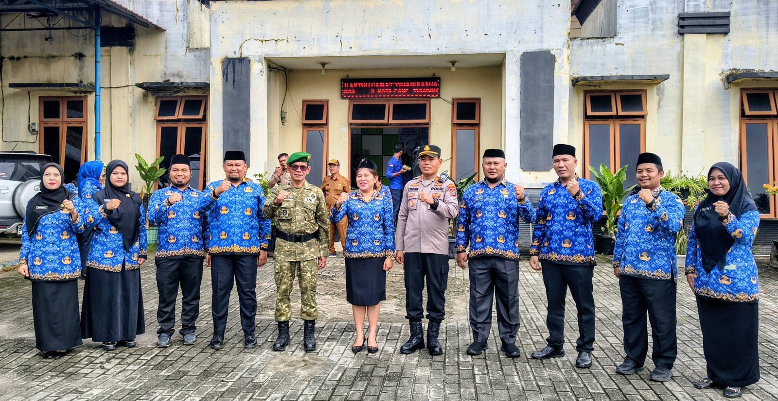 KUA Tigabinanga Khidmat Ikuti Upacara Hari Sumpah Pemuda