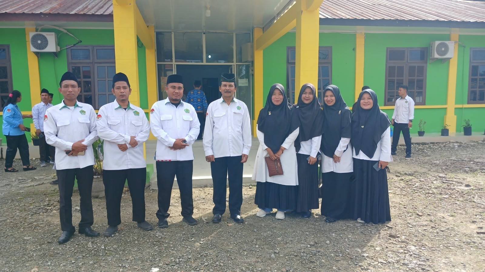 KUA Telukdalam Hadiri Upacara Sumpah Pemuda di Kemenag Nias Selatan