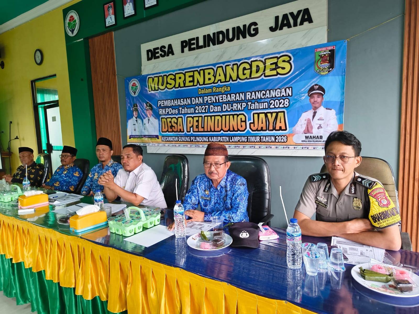 Kepala KUA Gunung Pelindung Hadiri Musrenbang Desa Pelindung Jaya