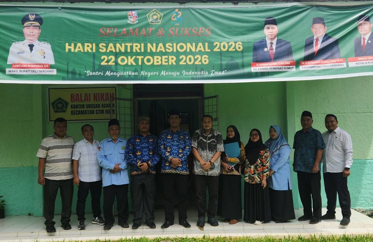 Tinjau Percepatan Renovasi, Staf URAIS Kanwil Kemenag Sumut Kunjungi KUA STM Hilir: Perkuat Sinergi dan Silaturahmi