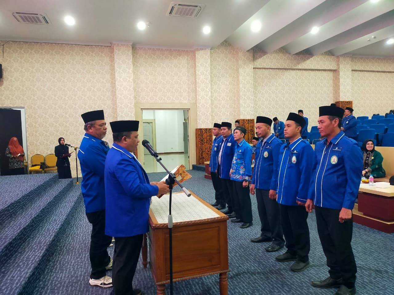 H. Anwar Lantik Tiga Pengurus Cabang APRI Sekaligus di Lubuk Linggau