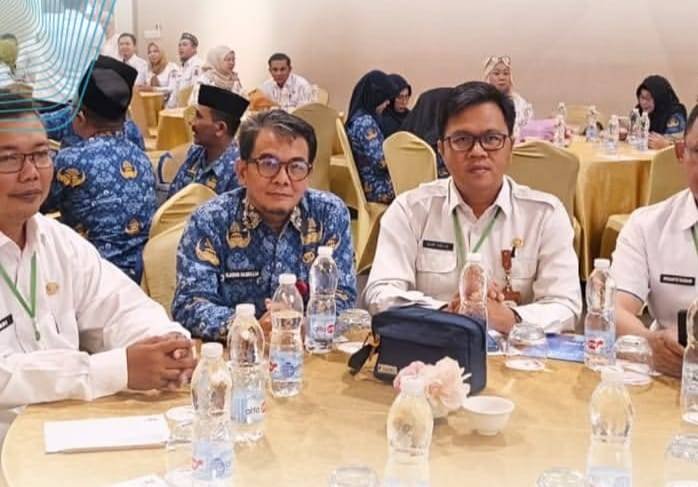 Kepala KUA Ilir Timur Satu Menghadiri Rakor Lembaga Pemerintah dan non Pemerintah 
