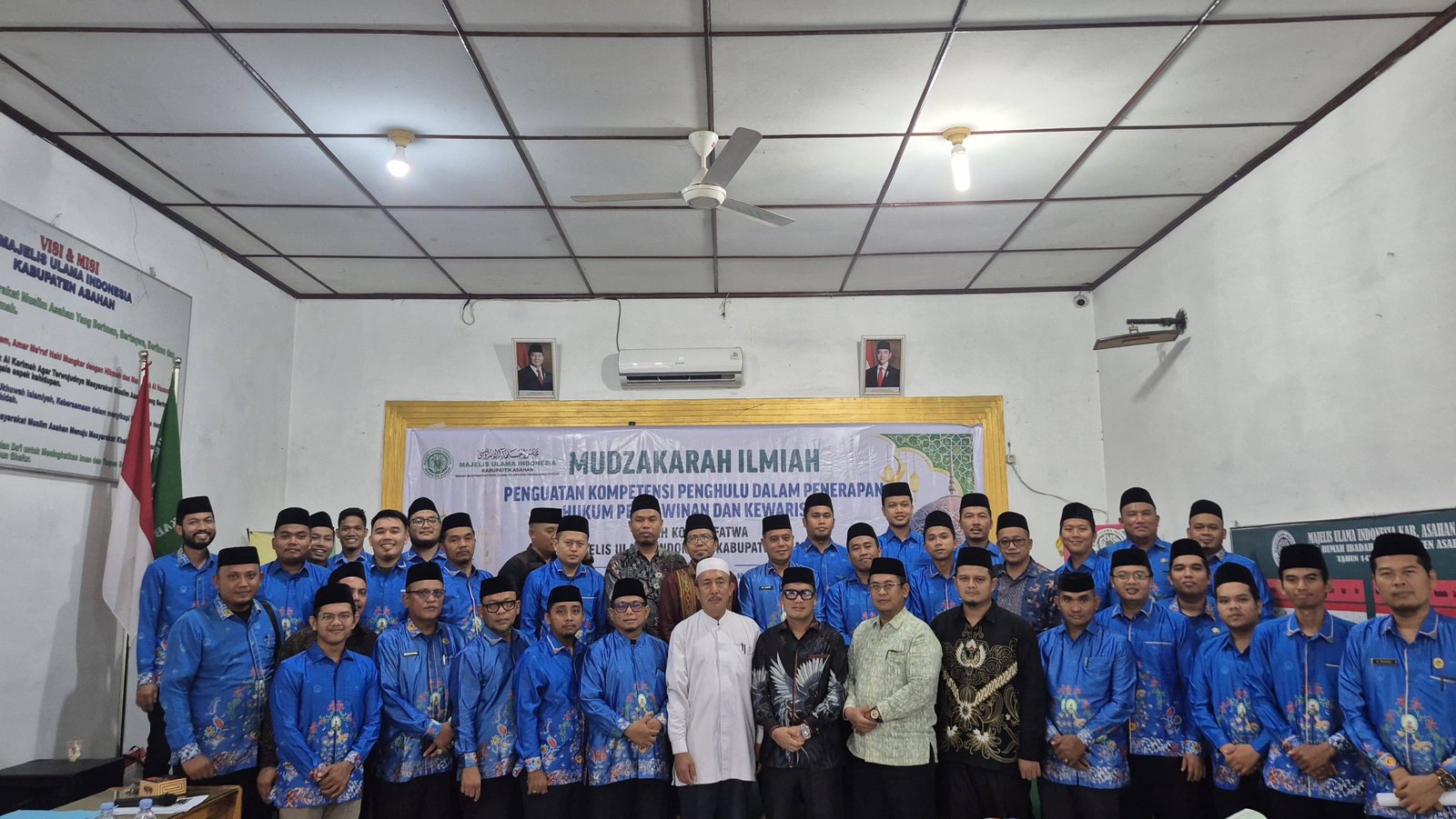 Perkuat Pemahaman Hukum Keluarga Islam dan Hukum Waris, KUA Aek Ledong Hadiri Muzakarah Ilmiah Komisi Fatwa MUI Asahan