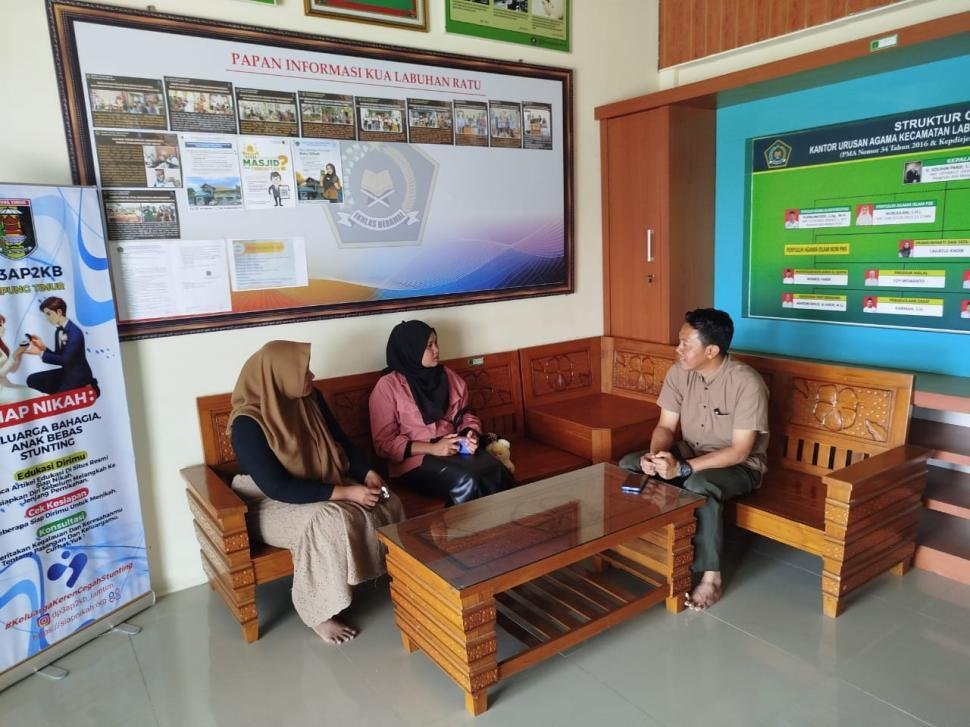 Potret KUA Labuhan Ratu: Ruang Konsultasi Keluarga Islami
