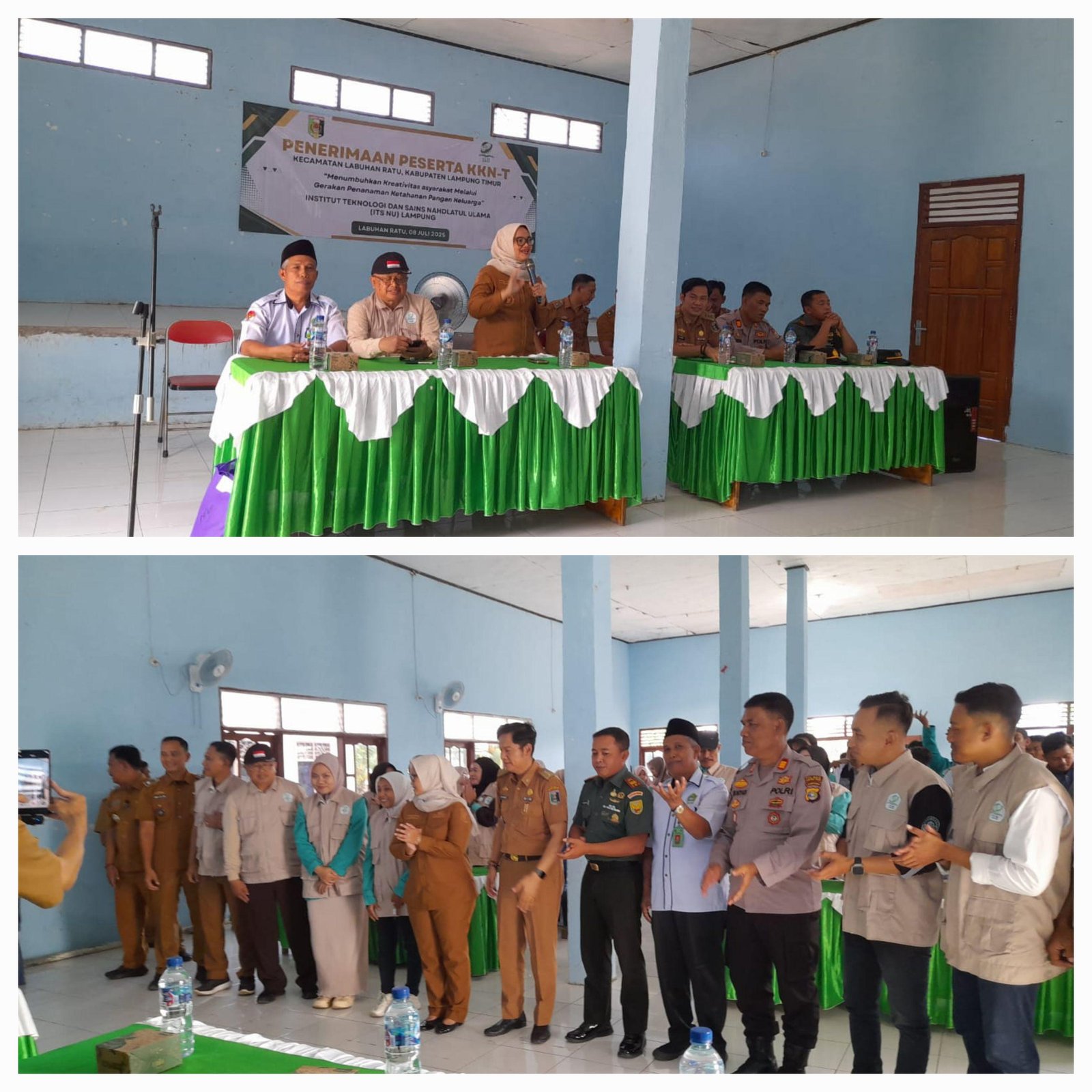 Sinergi Kampus dan Pemerintah: KUA Labuhan Ratu Hadiri Penerimaan Mahasiswa PPL ITS NU Lampung