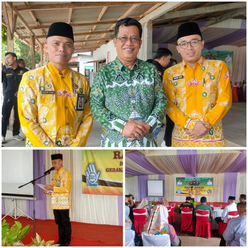 KUA Labuhan Maringgai Dukung Rapat GERANAT: Perangi Narkoba Lewat Pendekatan Spiritual