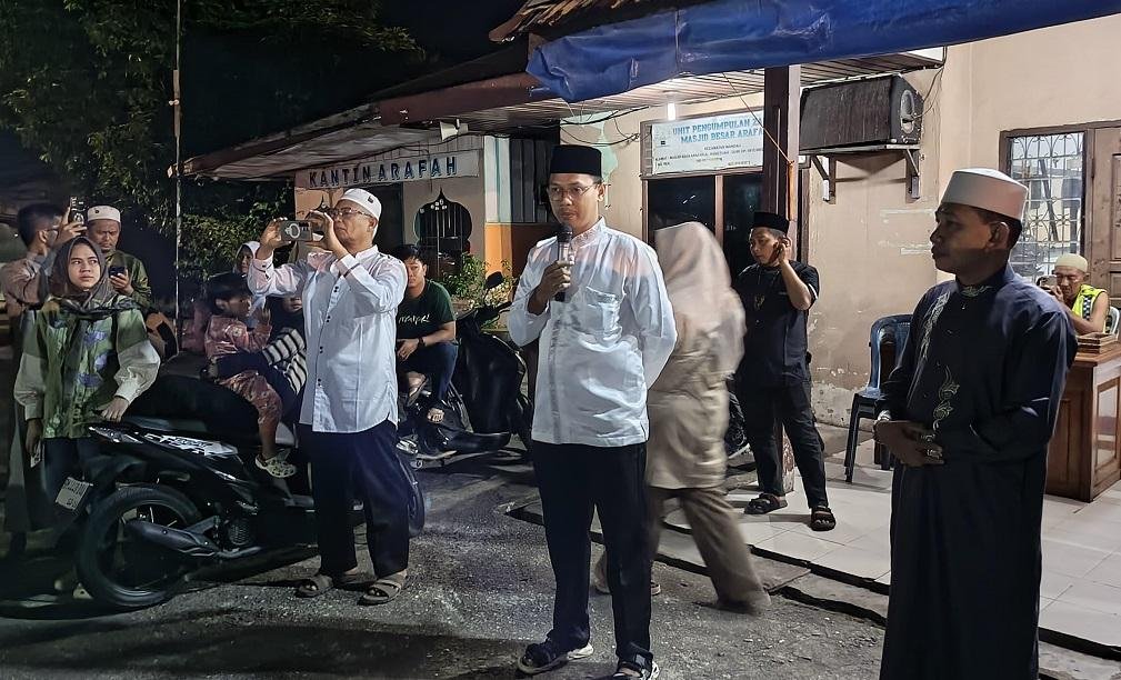 Ka. KUA Pinggir Iringi Keberangkatan Jemaah Haji  Kloter 13 Kabupaten Bengkalis