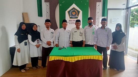 Kepala KUA Gelar Pisah Sambut ASN PPPK di Aula KUA Kecamatan Mandau