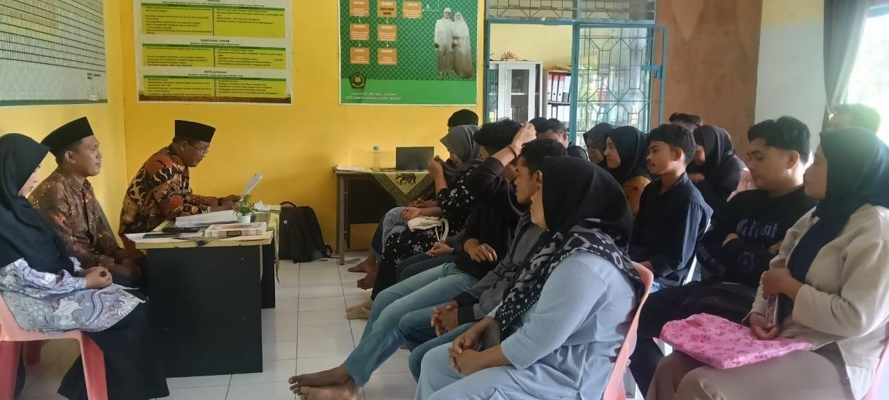 KUA Rangsang Barat Gelar Praktek Baca Al-Qur’an bagi Calon Pengantin