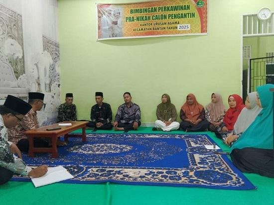 KUA Kecamatan Bantan Gelar Acara Penyambutan Penghulu Baru dan Pegawai PPPK