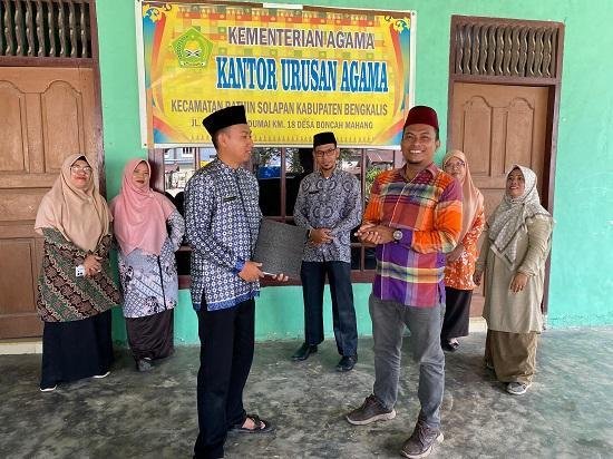 Hangat dan Penuh Sukacita, KUA Kec. Bathin Solapan Sambut Penyuluh Agama Islam CPNS 2025