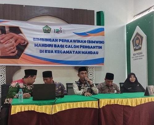 Kepala KUA Kec. Mandau Resmikan Bimwin Mandiri Angkatan II Tahun 2025
