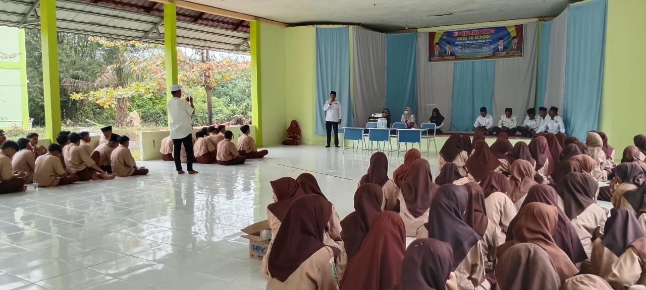 KUA Kecamatan Kampa Turun ke Madrasah, Bimbing Remaja Hadapi Tantangan Zaman