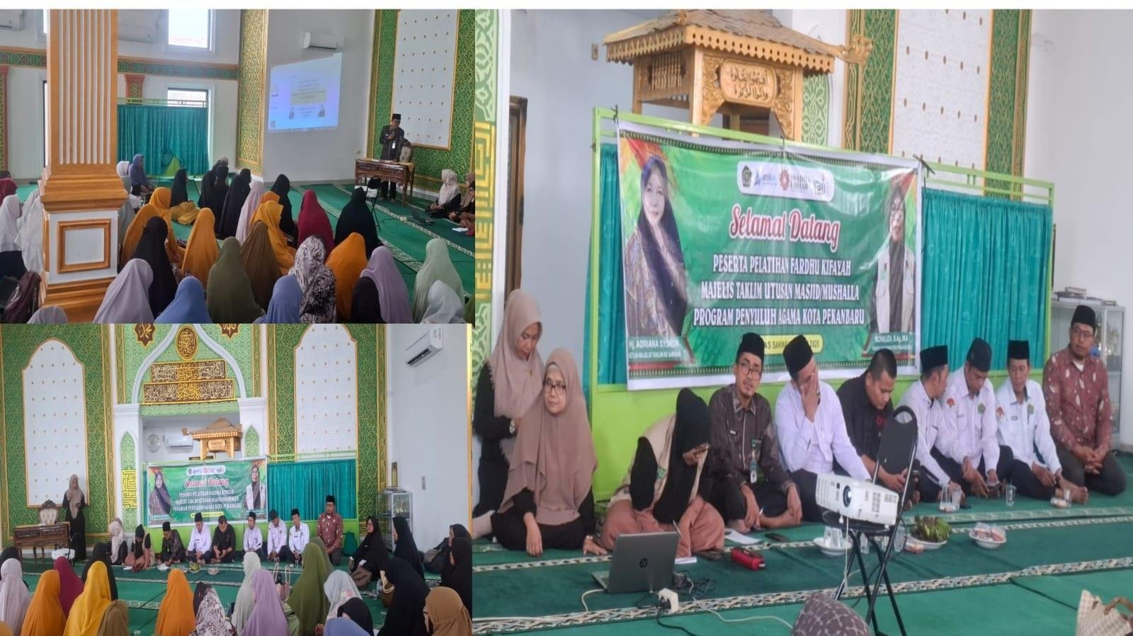Kepala KUA Rumbai Pesisir Buka Pelatihan Penyelenggaraan Jenazah se-Kecamatan Rumbai dan Rumbai Timur