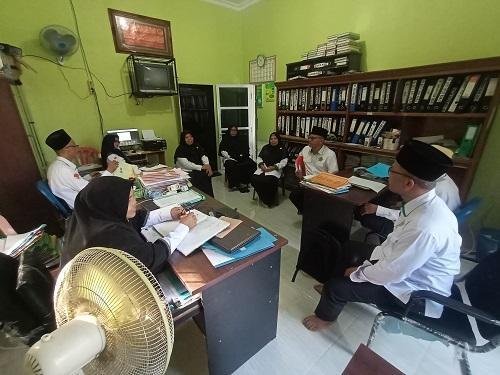 KUA Kec. Bantan Matangkan Persiapan Even Implementasi KMB di Desa Berancah