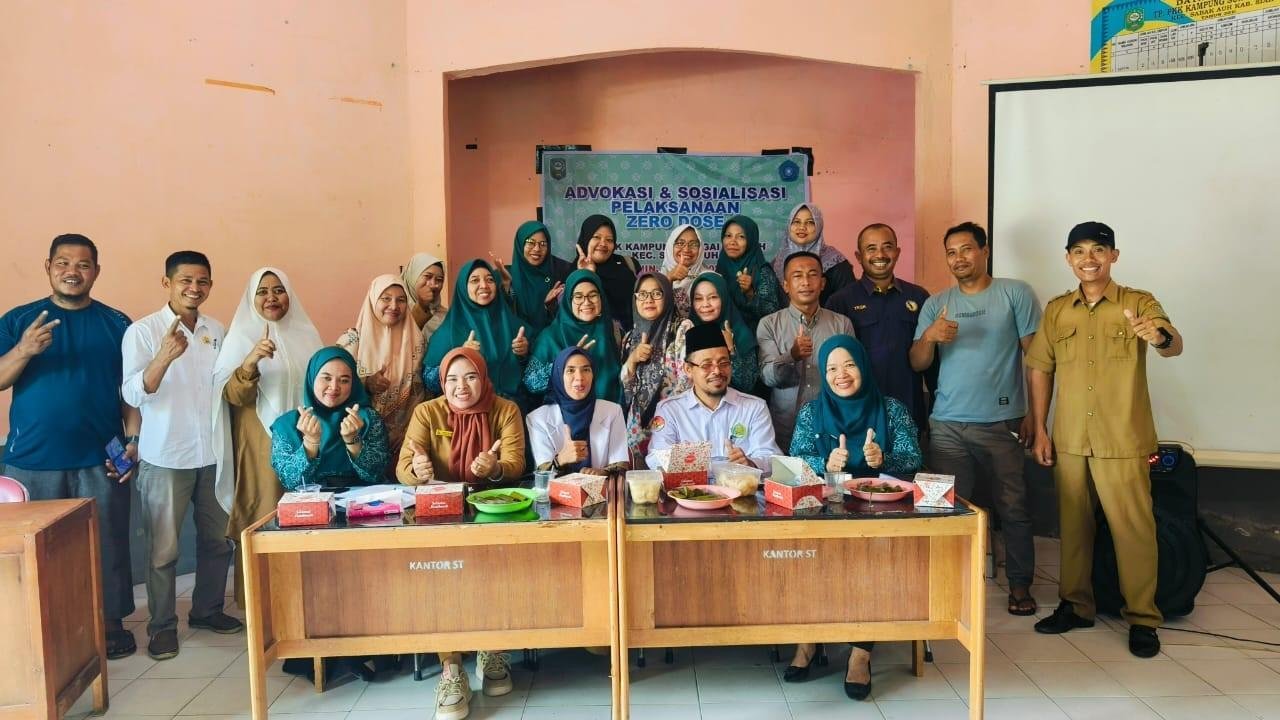 Jangan Ragu Imunisasi! KUA Sabak Auh Tegaskan Dukungan Sesuai Syariat