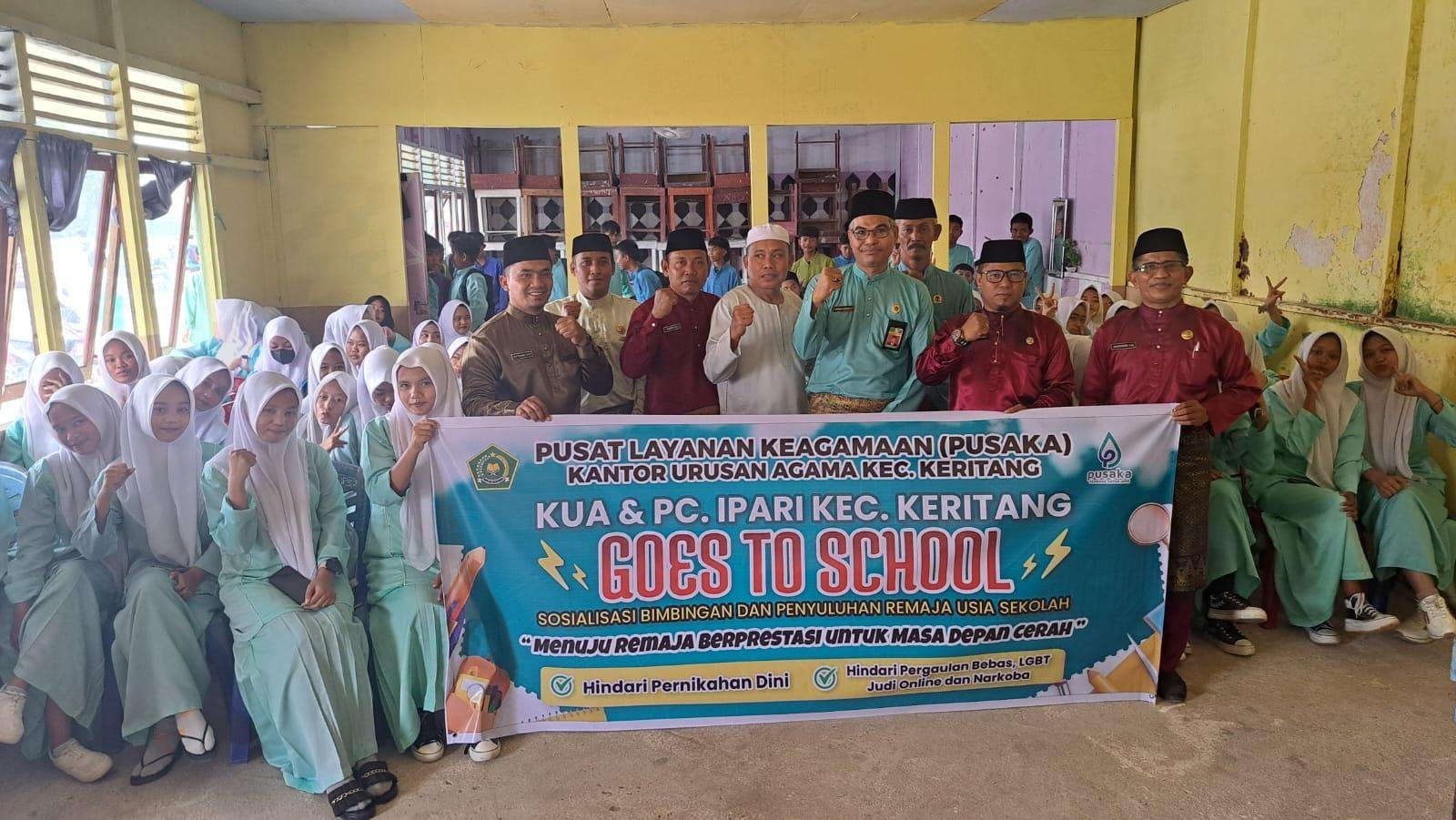 KUA Keritang Goes to School: Edukasi Siswa SMA Karya tentang Pentingnya Menjaga Pergaulan