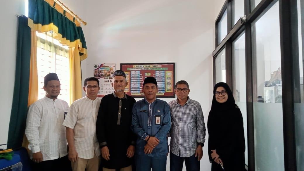 KUA Mandau Sambut Hangat Kunjungan KBIHU Nur Iman, Bahas Peresmian dan Pembukaan Manasik Haji