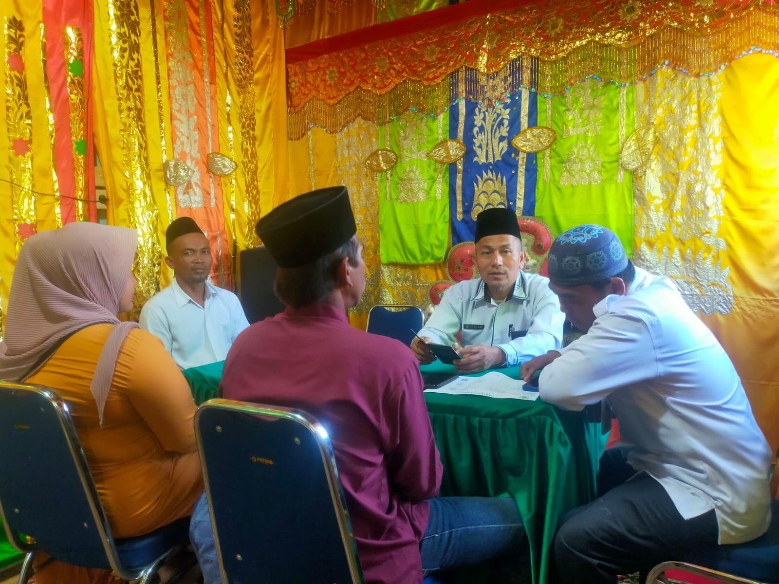 KA KUA Singingi Laksanakan Rujuk Nikah di Balai Nikah