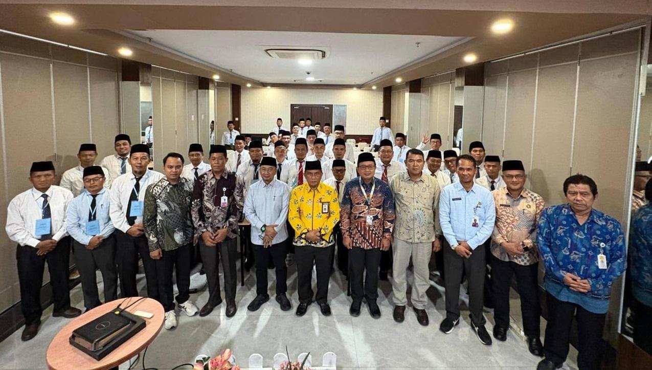 Kepala KUA Batang Peranap Ikuti Uji Kompetensi Fungsional Penghulu Tingkat Provinsi