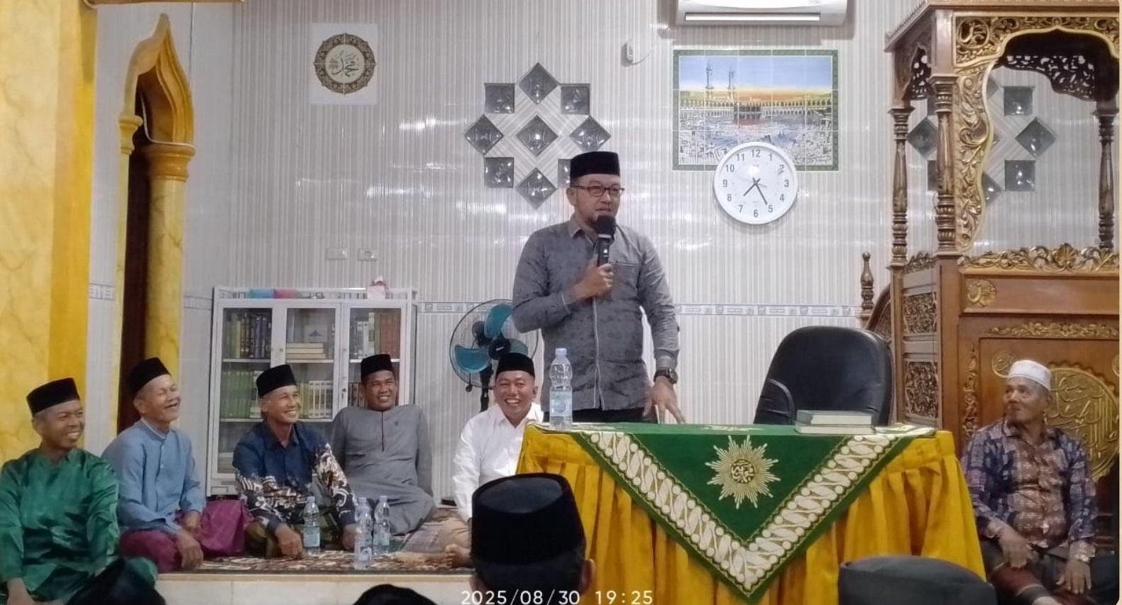 Jalin Ukhuwah, KUA Kec.Kuok Sambut Jamaah Masjid dari Siak Sri Indrapura