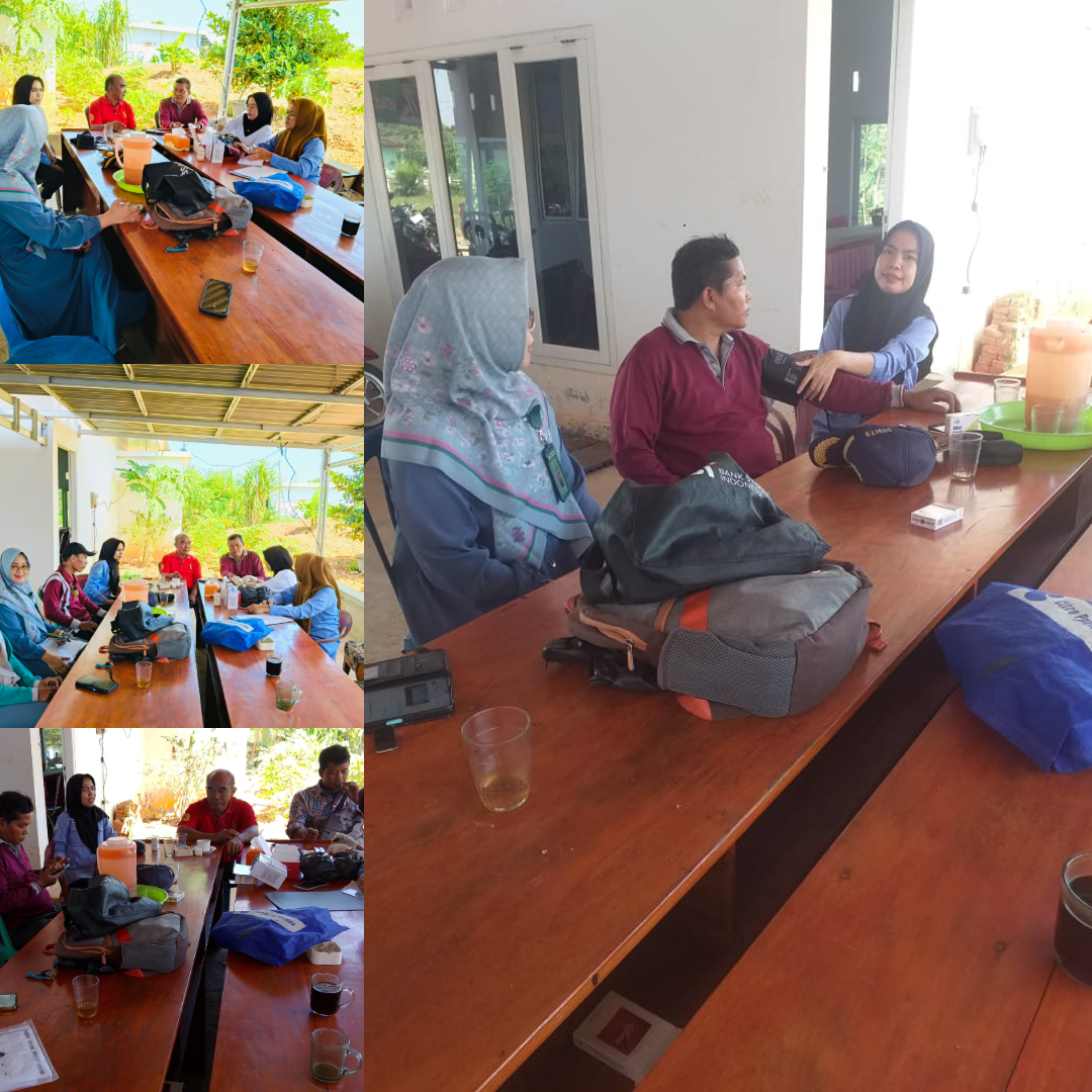 Deteksi Dini Penyakit, Pukesmas Ketahun lakukan Cek Kesehatan Gratis di Instansi Kantor Camat dan KUA Ketahun