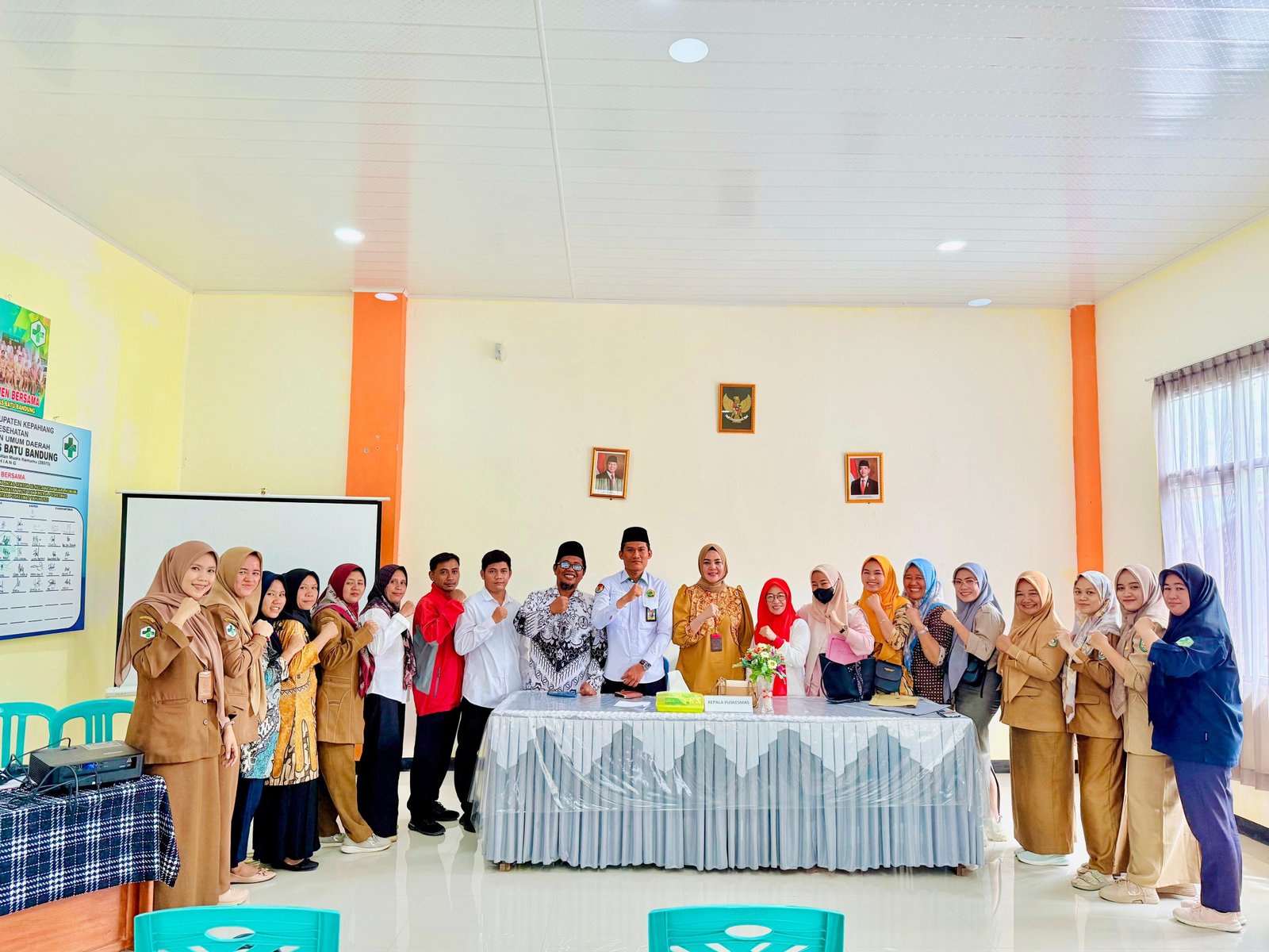 Koordinasi Linsek, Kepala KUA Muara Kemumu Ajak Tingkatkan Kerjasama