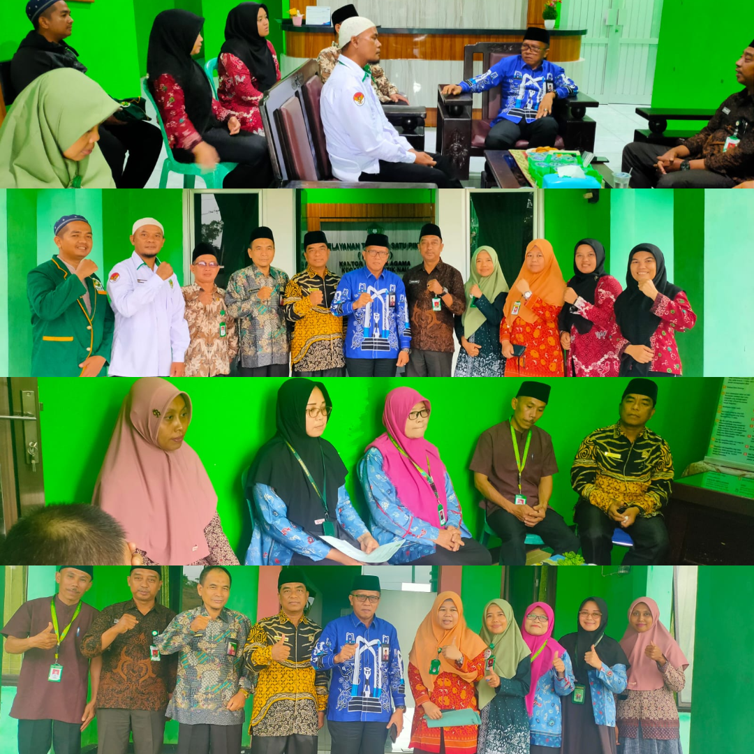 Tingkatkan Kedisiplinan, Kakan Kemenag BU Lakukan Pembinaan Pada KUA Kec. Batik Nau dan KUA Kec. Ketahun