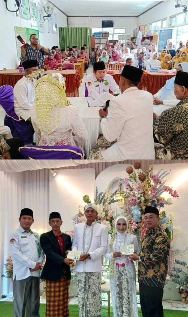 Mengukir Kisah Cinta Kedua, Kepala KUA Kerkap Hadir Sebagai Penghulu