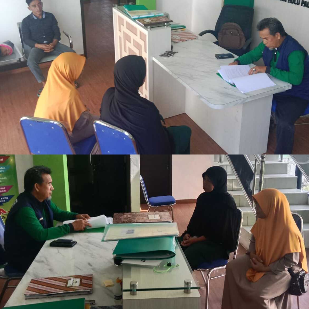Ka. KUA Kec. Hulu Palik Berikan Penjelasan Syarat dan Rukun Pernikahan Pada Warga Desa Sumber Rejo