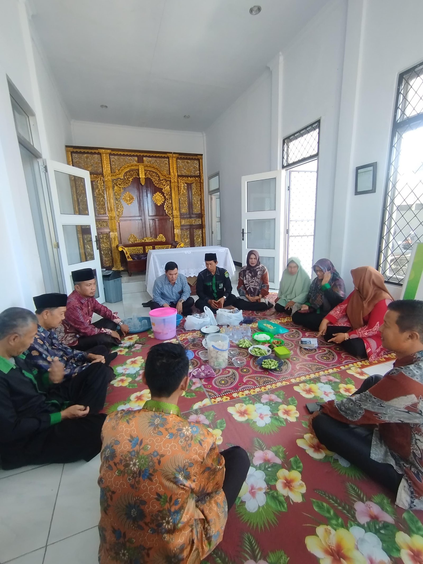 Kepala KUA Merigi Pimpin Rapat Persiapan Partisipasi Upacara 17 Agustus Dan Kegiatan Rutin Kantor