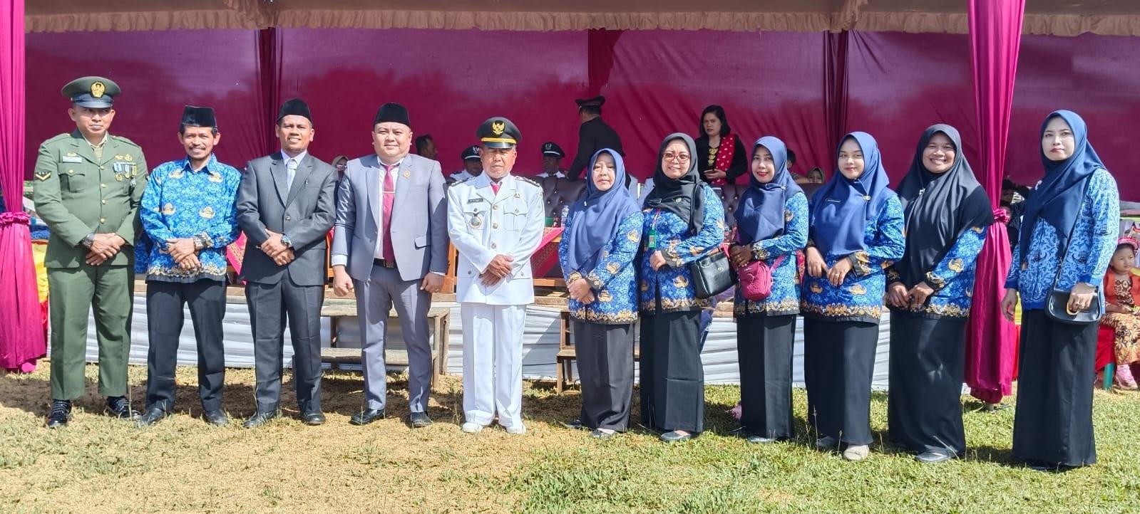 KUA Giri Mulya hadiri HUT RI Ke 80 Kecamatan Giri Mulya