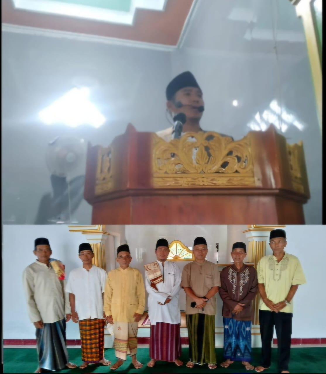 Kepala KUA Kec. Kerkap Sampaikan Khutbah Jumat tentang Bahaya Judi Online