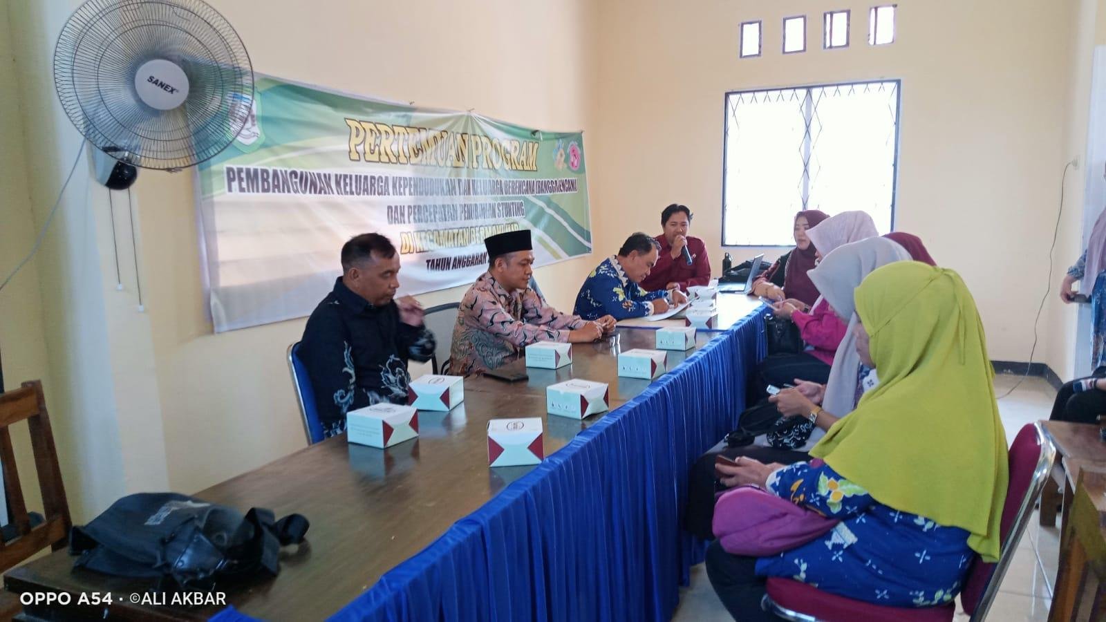 Kepala KUA Bermani Ilir Sampaikan 3 Hal pada Minilokakarya Lintas Sektoral