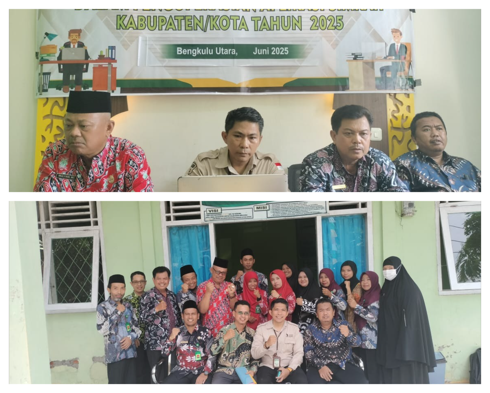 KUA Giri Mulya Jadi Tuan Rumah Bimtek Aplikasi SIMKAH Berbasis Web