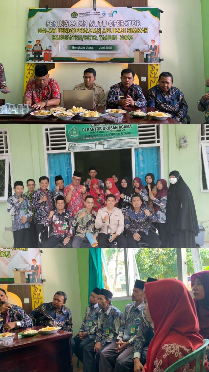 Peningkatan Mutu Operator Simkah, Tingkatkan Efisiensi Pengelolaan Data Perkawinan