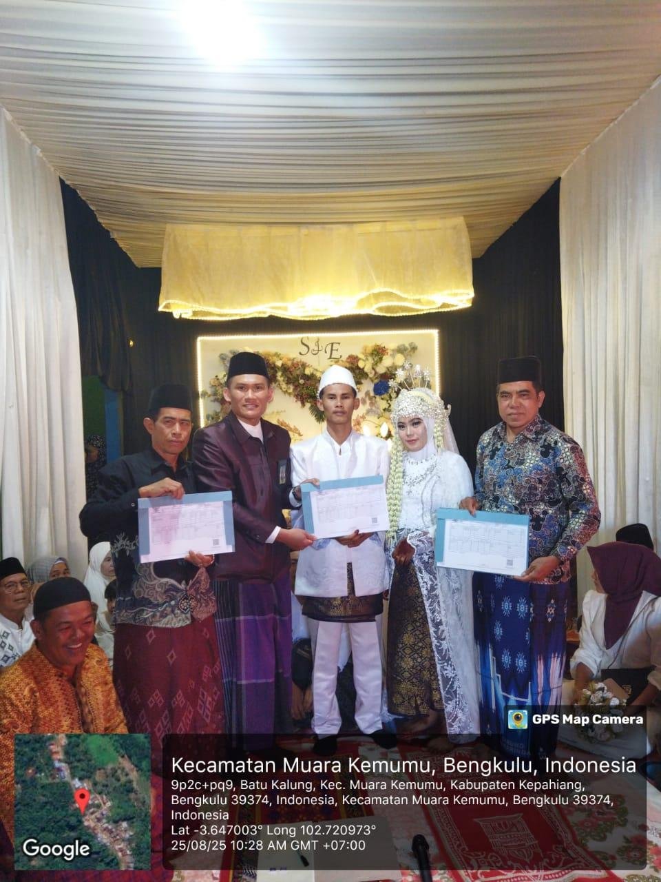 KUA Muara Kemumu Kembali Berikan Layanan Inovasi Nikah ALEP