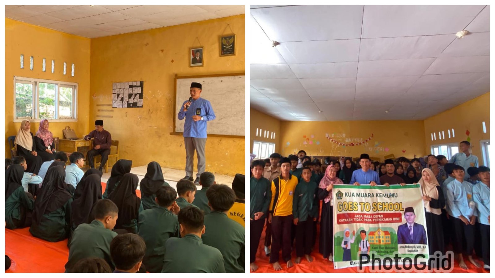KUA Muara Kemumu Goes to School: Edukasi Remaja Cegah Pernikahan Dini