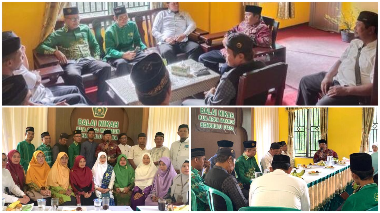 Pernyataan sikap KUA Argamakmur, Gelar Rapat Koordinasi Ormas Islam se-Kecamatan Argamakmur