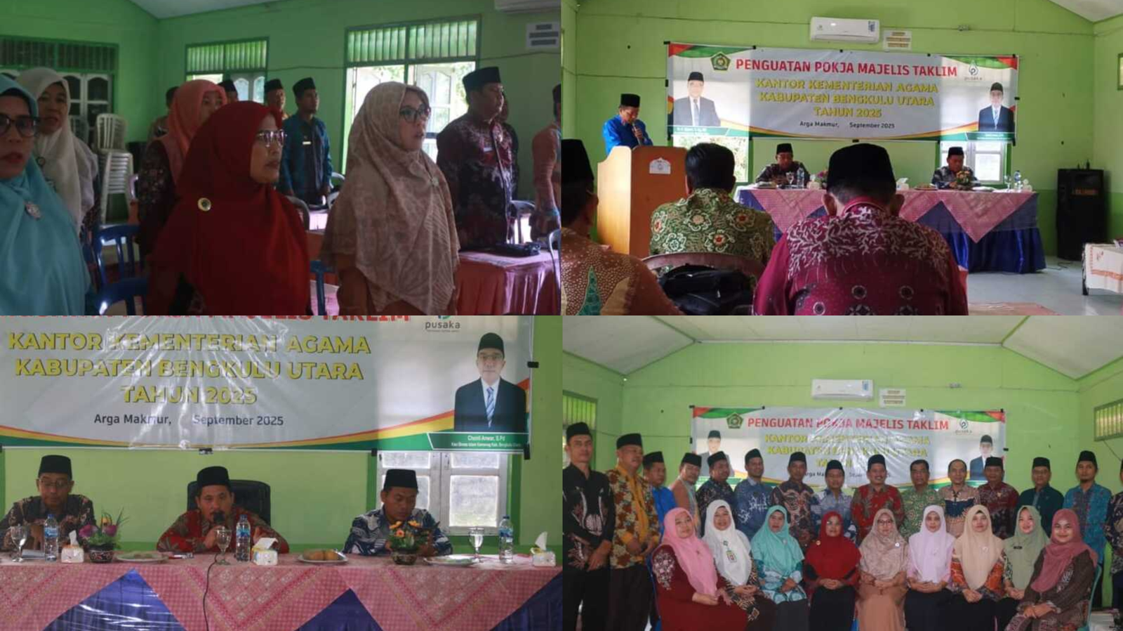 Penghulu KUA Kec. Air Napal Giat Penguatan Pokja Majelis Taklim