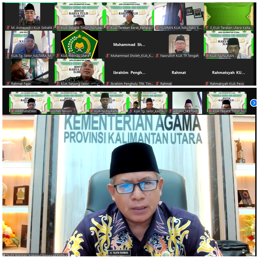 APRI Kalimantan Utara Laksanakan Bimtek Karya Tulis Ilmiah secara Virtual