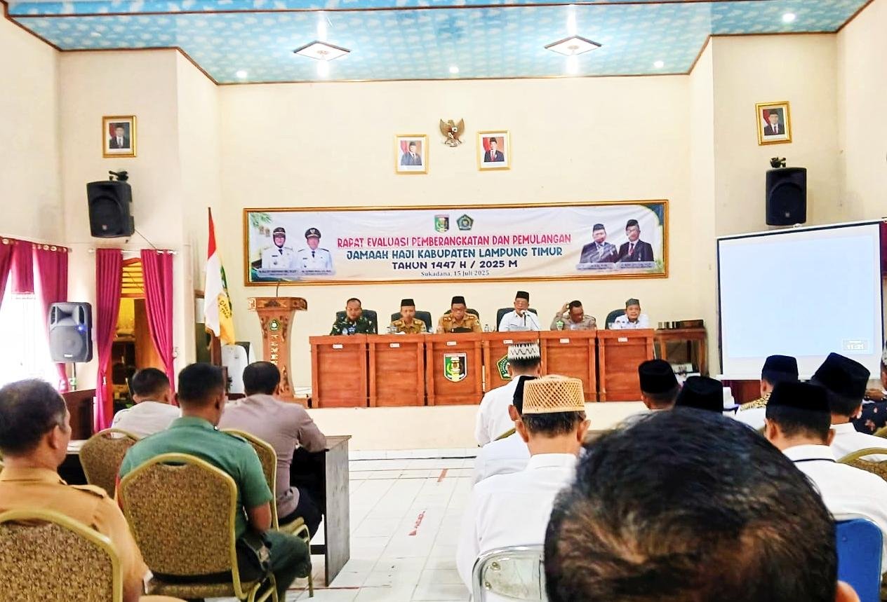 Kepala KUA Labuhan Ratu Hadiri Rapat Evaluasi Haji 2025, Soroti Sinergi Lintas Sektor dan Pelayanan Jamaah