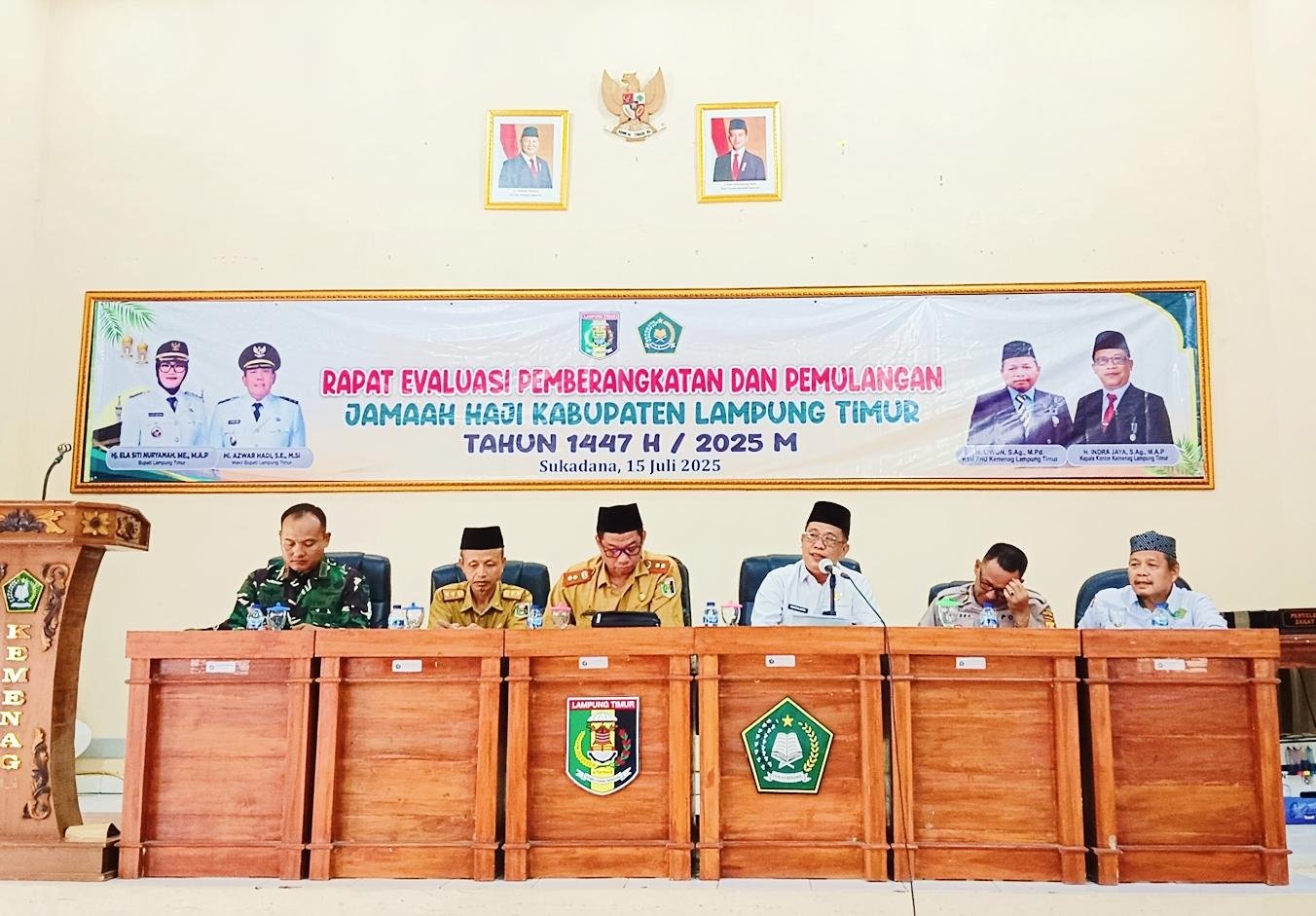 Evaluasi Haji 2025: Kemenag Lampung Timur Mantapkan Sinergi Lintas Sektor