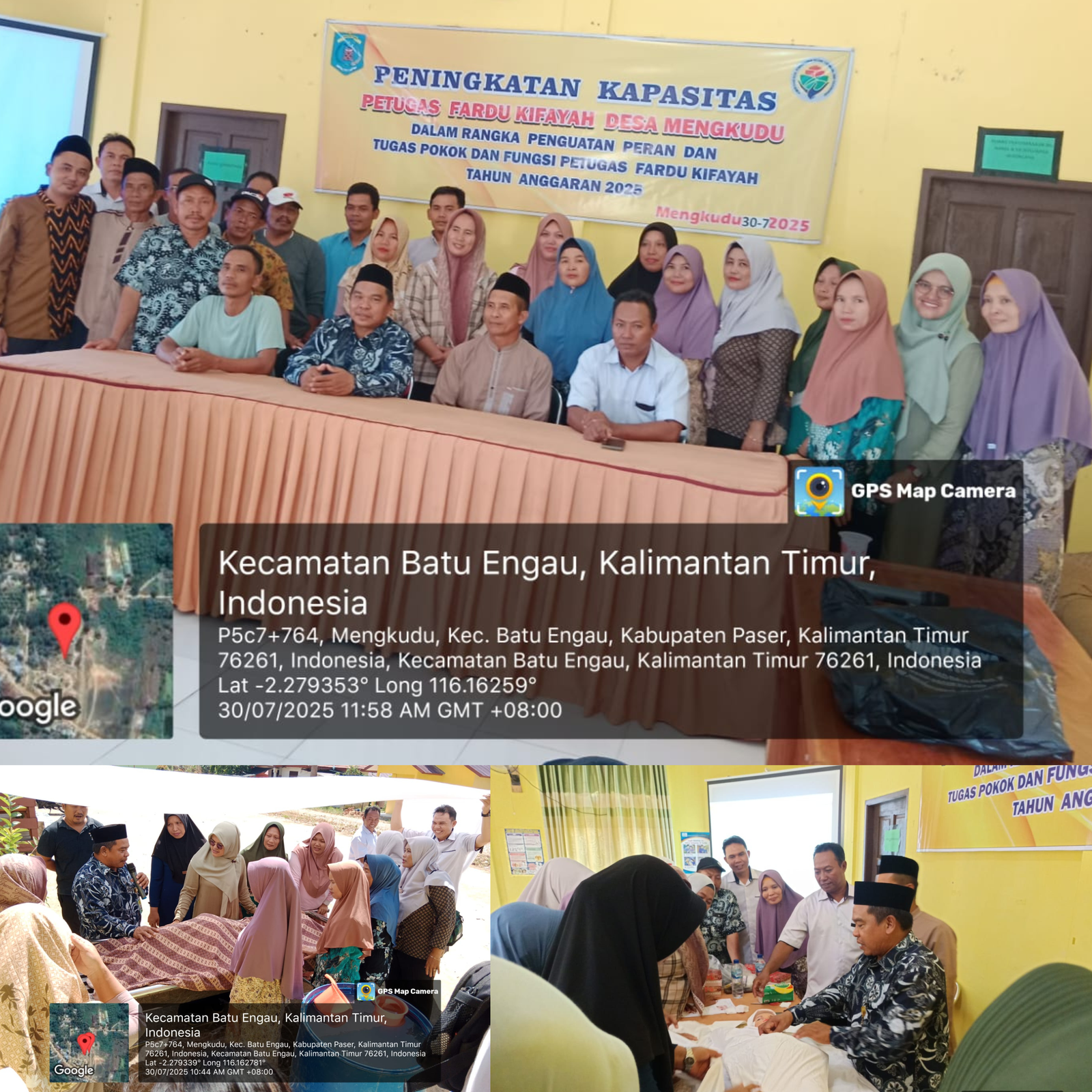 Kolaborasi Pemerintah Desa dan KUA: Desa Mengkudu Gelar Pelatihan untuk Petugas Fardhu Kifayah