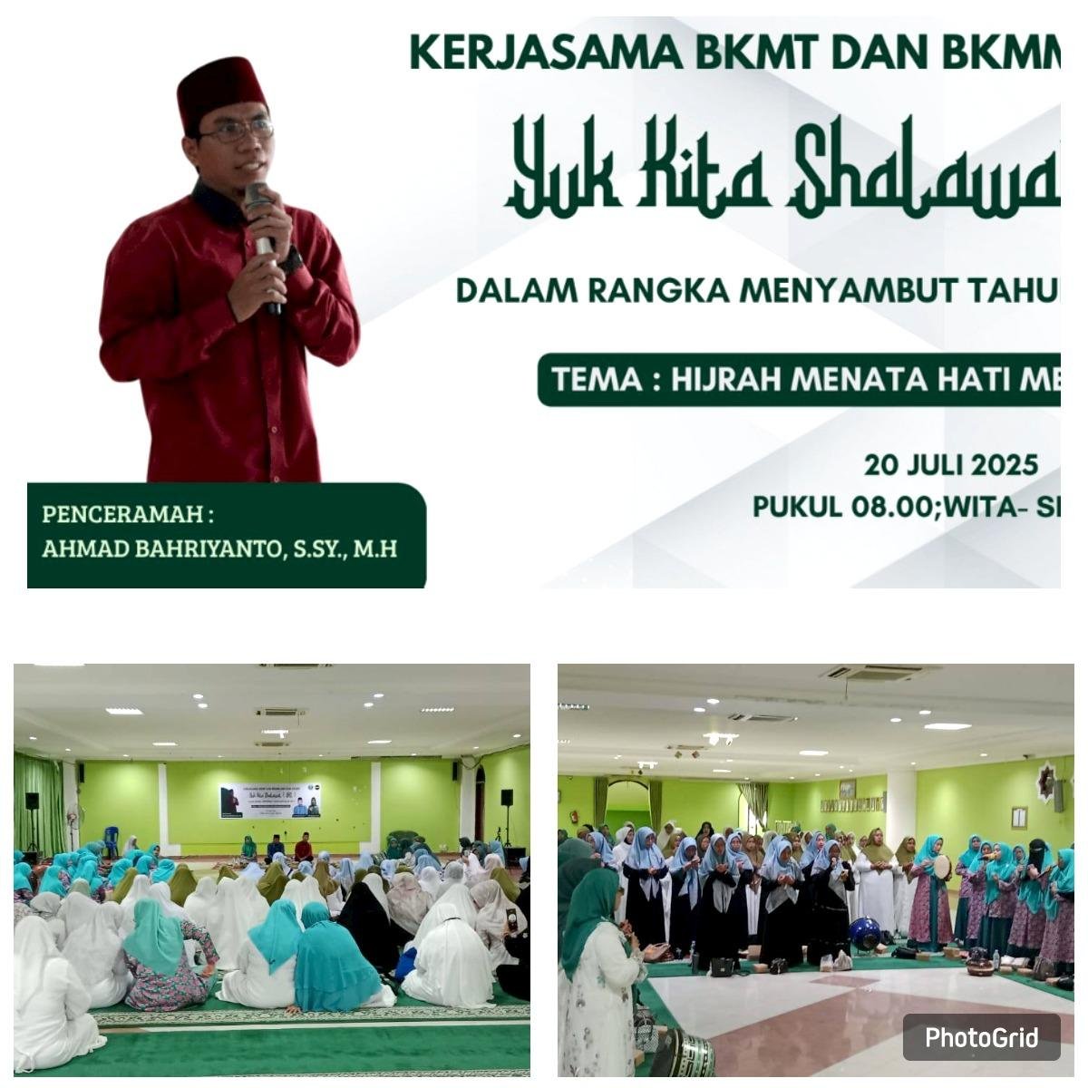 Kerjasama PD BKMT dan BKMM-DMI Kabupaten Paser: CPNS Penghulu Ahli Pertama Isi Ceramah Tahun Baru Islam 1447 H