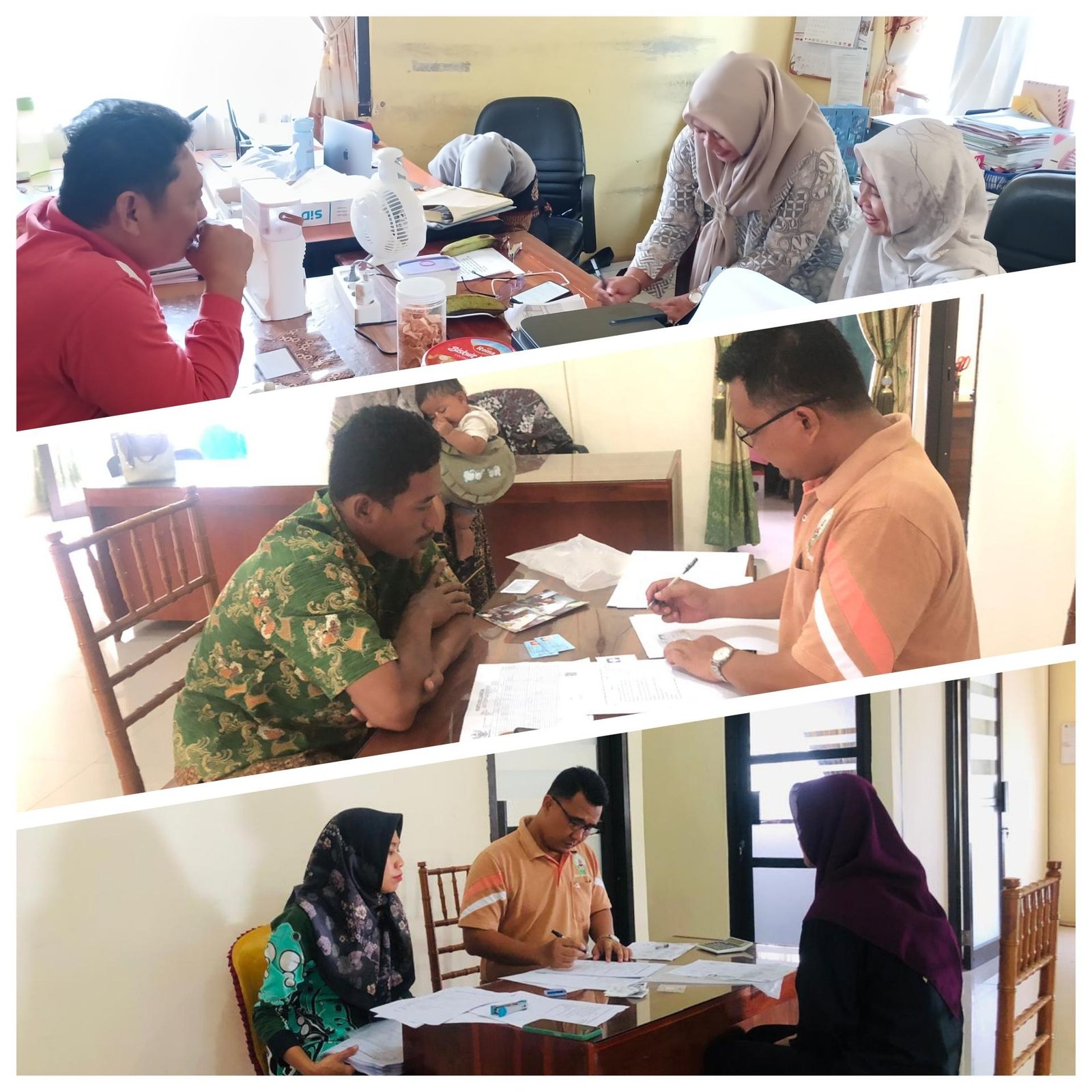KUA Labuhan Ratu Kawal Isbat Nikah Terpadu Hingga ke Posko Kabupaten