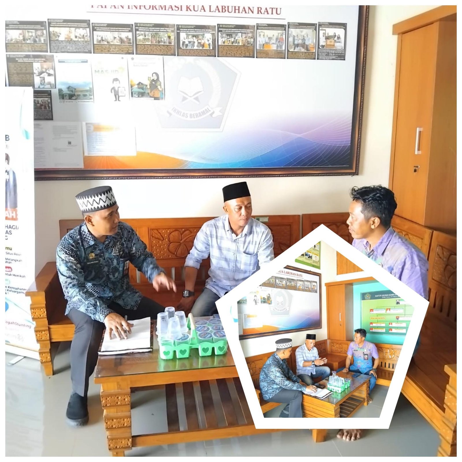 Wakaf Masjid Jadi Topik Konsultasi Warga Desa Labuhan Ratu V ke KUA