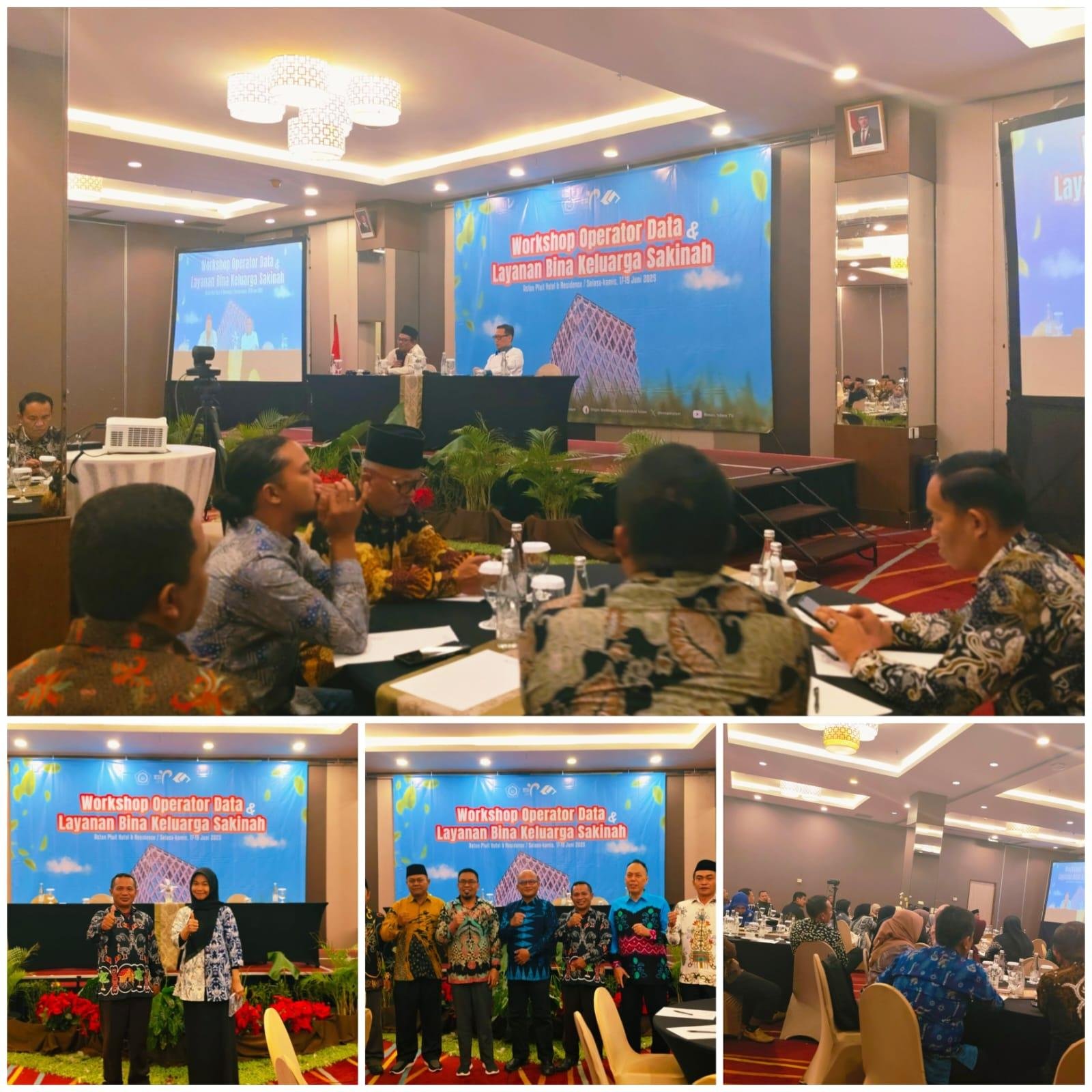 Penghulu dan Pranata Komputer Bidang Haji dan Bimas Islam Papua Barat Ikuti Workshop Operator Data dan Layanan Bina Keluarga Sakinah