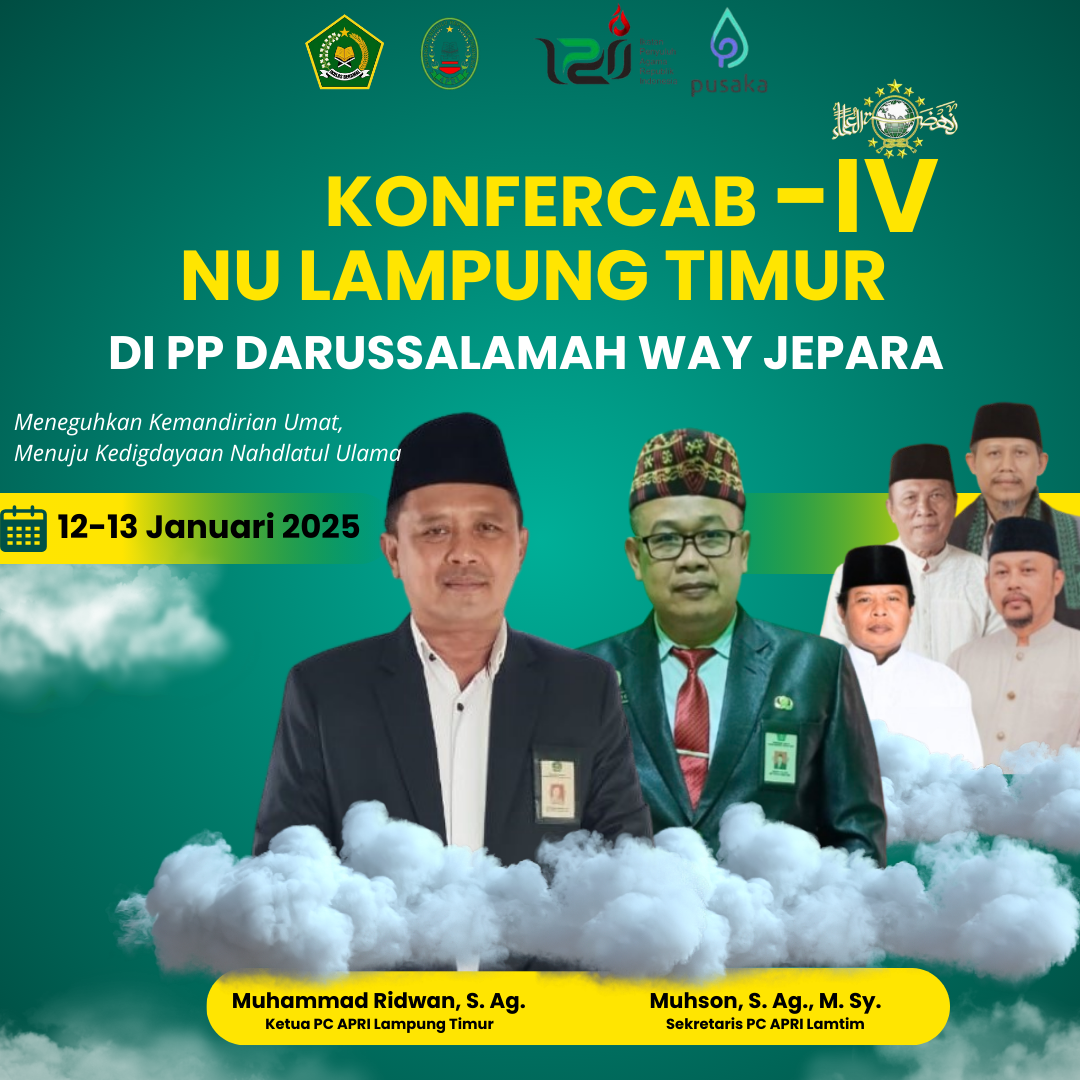 Ketua PC APRI Lampung Timur Harapkan Konfercab NU Hasilkan Kepengurusan Kredibel dan Visioner