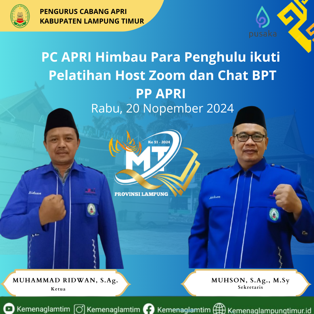 Digitalisasi Layanan KUA: Penghulu Lampung Timur Siap Tingkatkan Efisiensi dengan Pelatihan Host Zoom dan Chat GPT